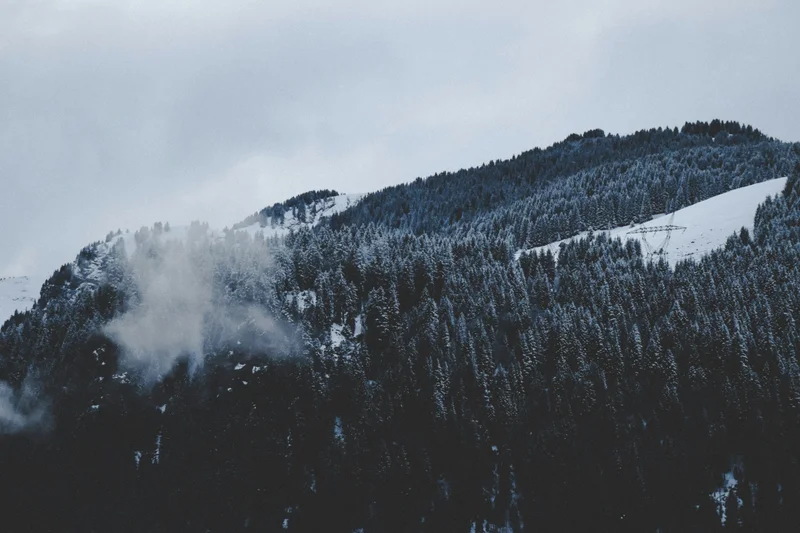 Tamno plava mirna grafika s naslovom